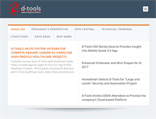 Tablet Screenshot of d-toolsblog.com